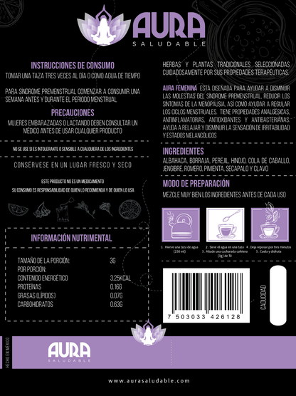 Etiqueta Trasera Te para Colicos